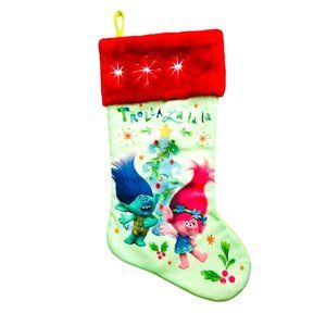 Trolls Christmas Stocking Poppy and Branch with Embroidery 19.5"